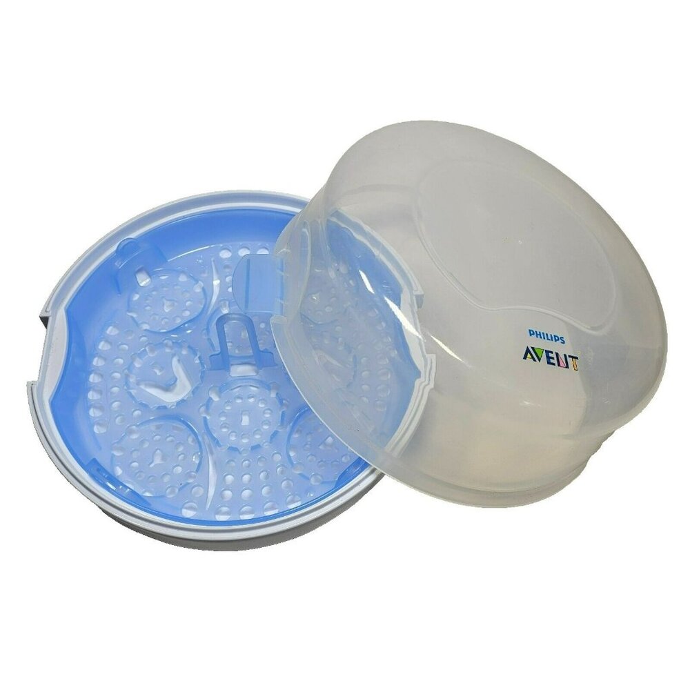 Philips Avent Microwave Steam Sterilizer Holds 4 Baby Bottles SCF281/02 Type 03